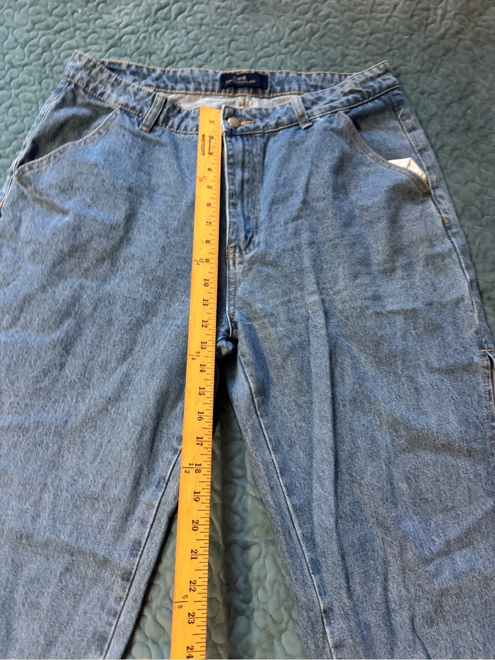 Relaxed Light Blue Denim Jogger Jeans - Unbranded - Picture 9 of 10